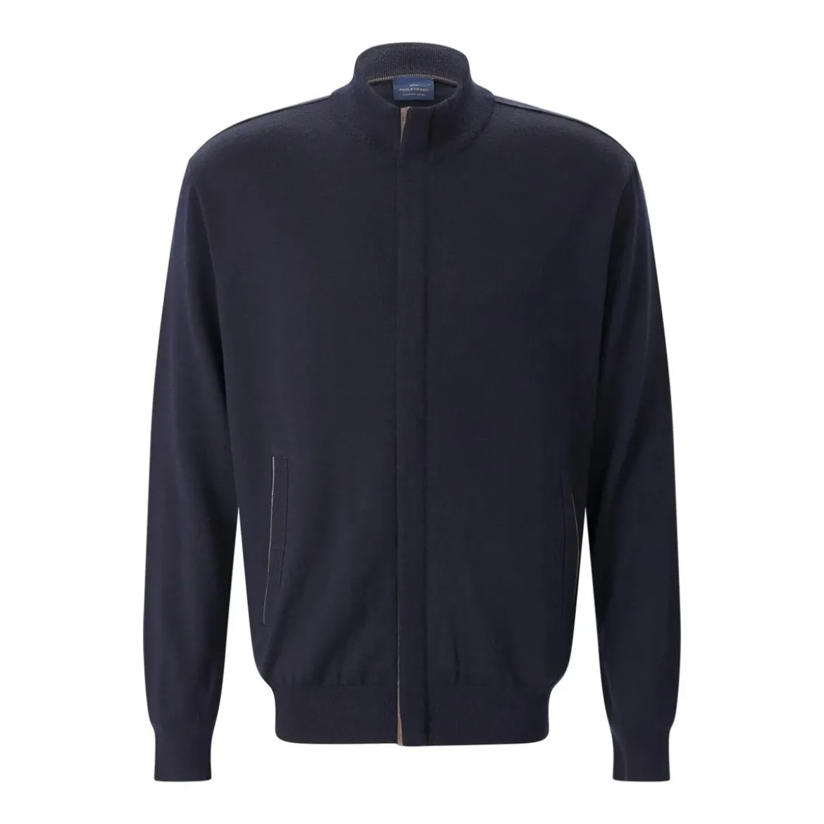 Paul & Shark Strickjacke aus Wolle blau Strickjacke