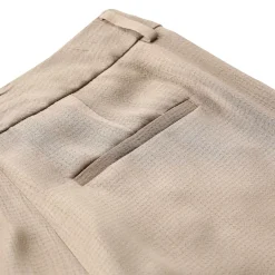 Peserico Weite Stoffhose braun Stoffhose