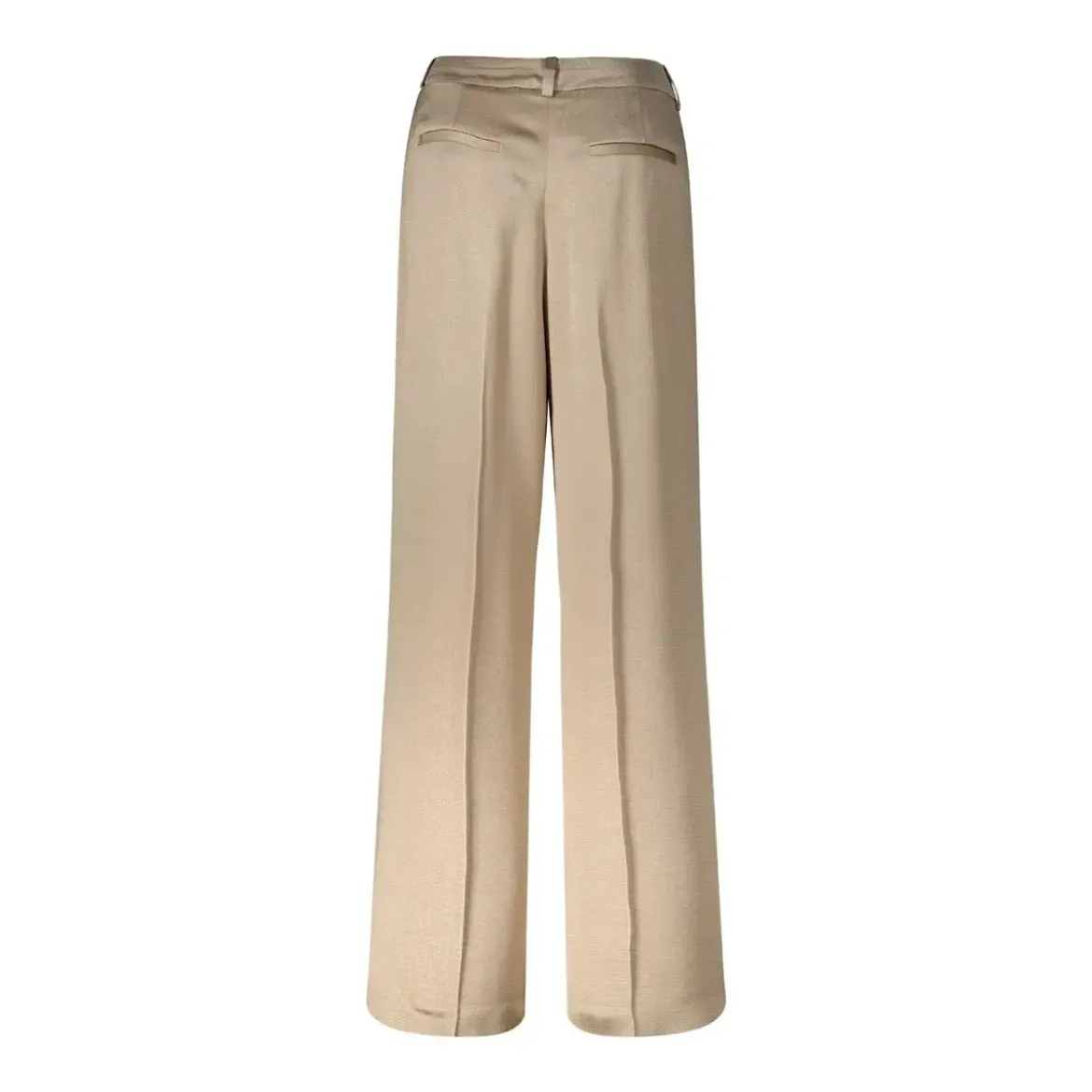 Peserico Weite Stoffhose braun Stoffhose