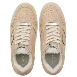 Philippe Model Nice Low Woman Nubuck Baby Bear_Beige Low-Top-Sneaker