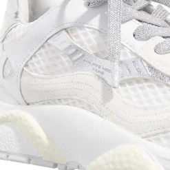 Philippe Model Odeon Low Woman Veau Resau Blanc Low-Top-Sneaker