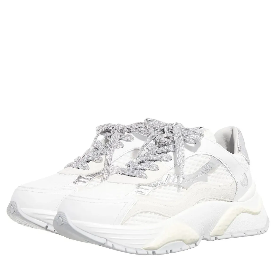Philippe Model Odeon Low Woman Veau Resau Blanc Low-Top-Sneaker
