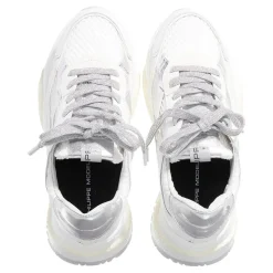 Philippe Model Odeon Low Woman Veau Resau Blanc Low-Top-Sneaker