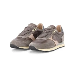 Philippe Model Sneaker Blville aus Leder braun Schnürschuhe