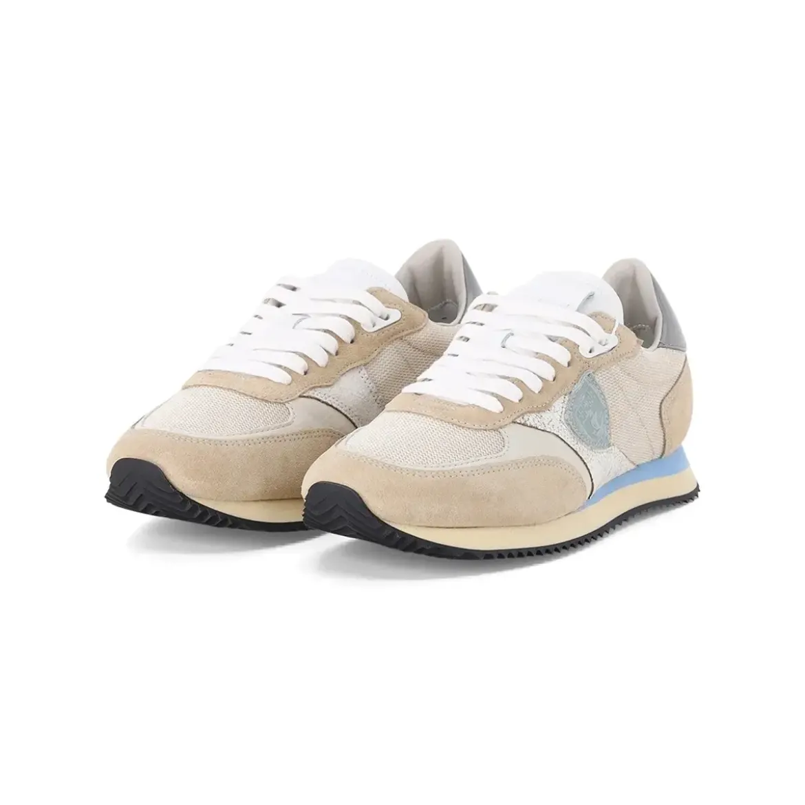 Philippe Model Sneaker Blville Low beige Schnürschuhe