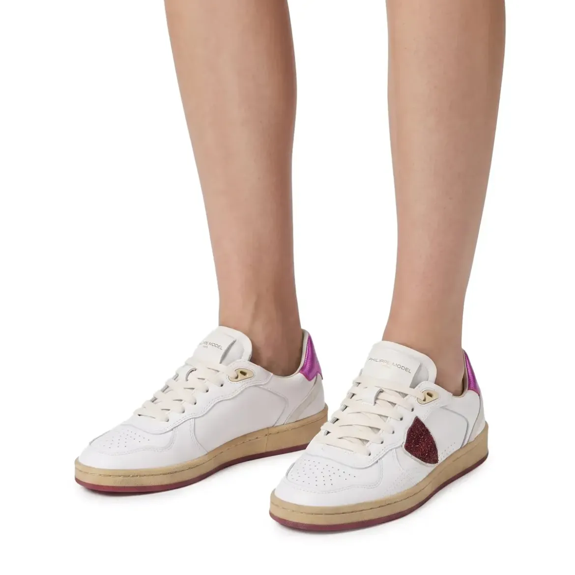 Philippe Model Sneaker Pgal Low weiß Low-Top-Sneaker