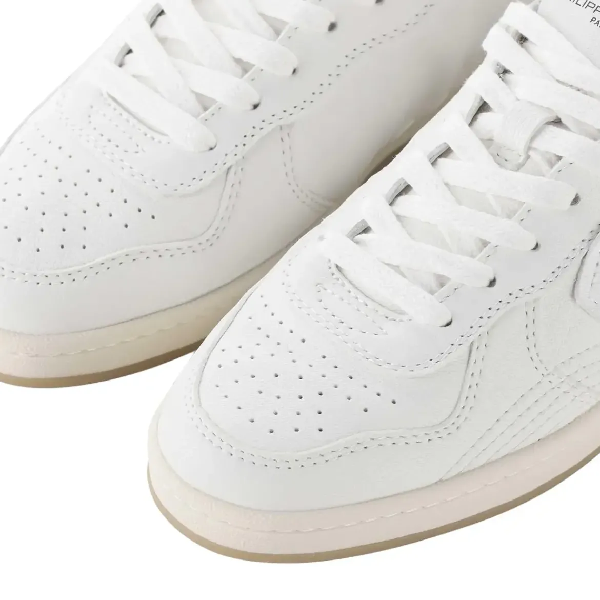 Philippe Model Sneakers White weiß Schnürschuhe