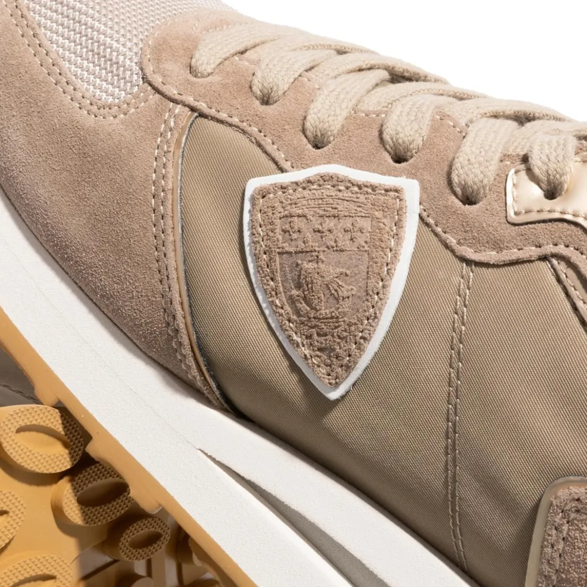 Philippe Model Sneaker Tropez Haute Low Hellbraun Low-Top-Sneaker
