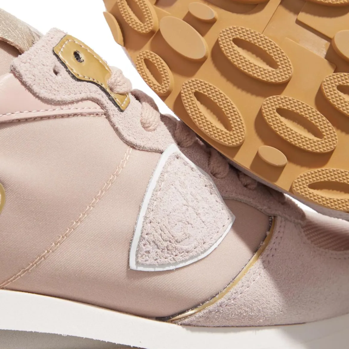 Philippe Model Tropez Haute Low Woman Mondial Rose Low-Top-Sneaker