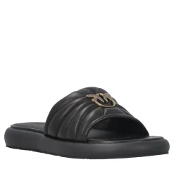Pinko Fiona 03 - Slipper Nappa Black Black Slides