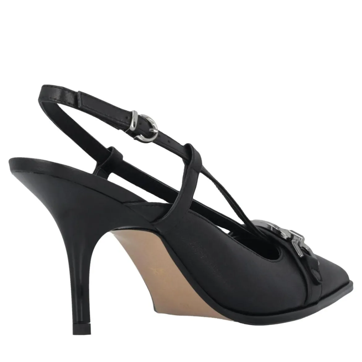 Pinko Lady 05 - Sling Back Nappa Black Black Pumps