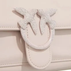 Pinko Love One Wallet C Cipria-Antique Gold Wallet On A Chain