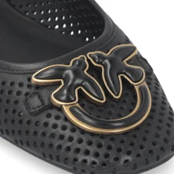 Pinko Max 11 - Ballerina Nappa Black Black Ballerinas