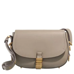 Pinko Saddle Mini Noce-Antique Gold Crossbody Bag