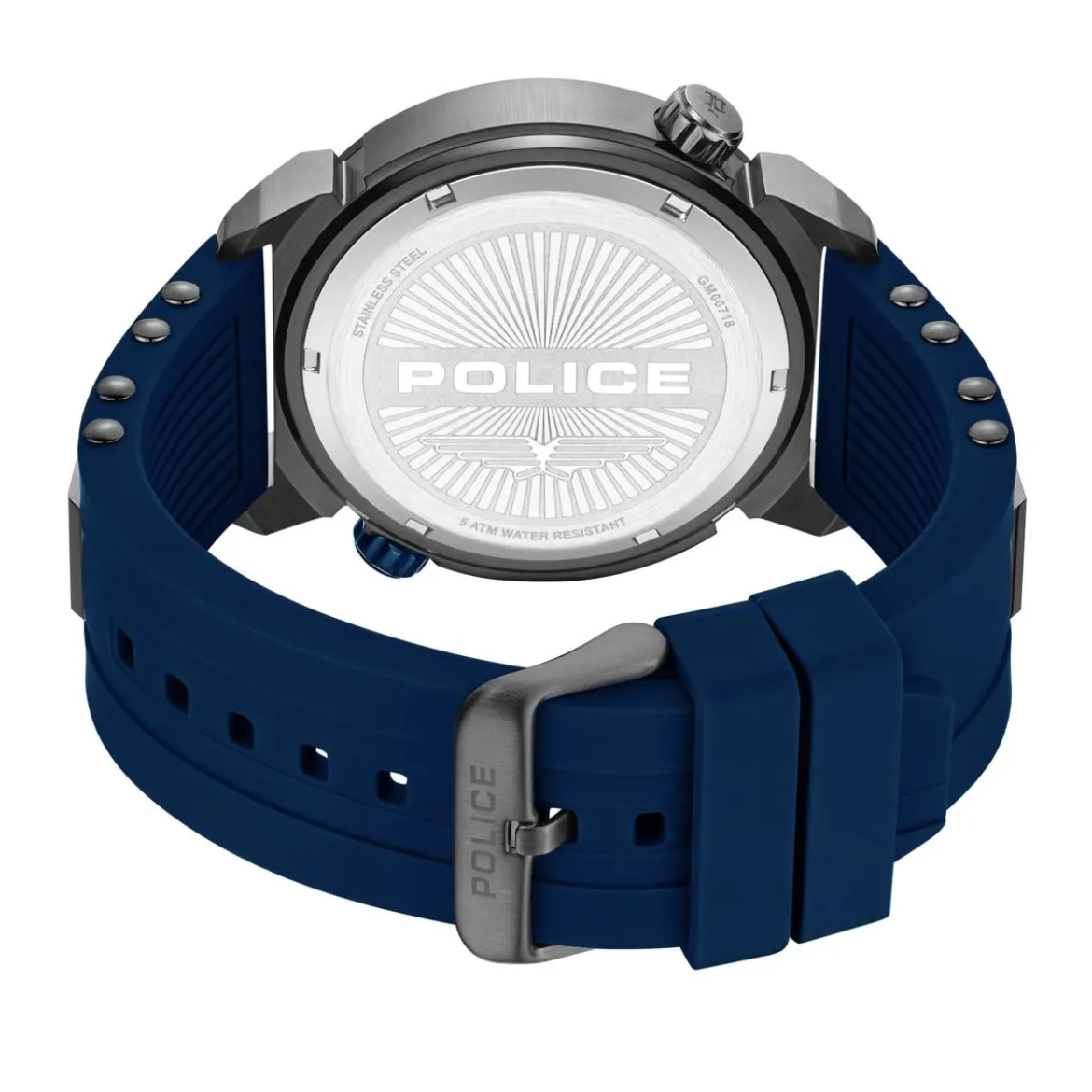 Police Quarzuhr Boa blau Quarzuhr