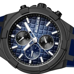 Police Quarzuhr Guardian blau Quarzuhr