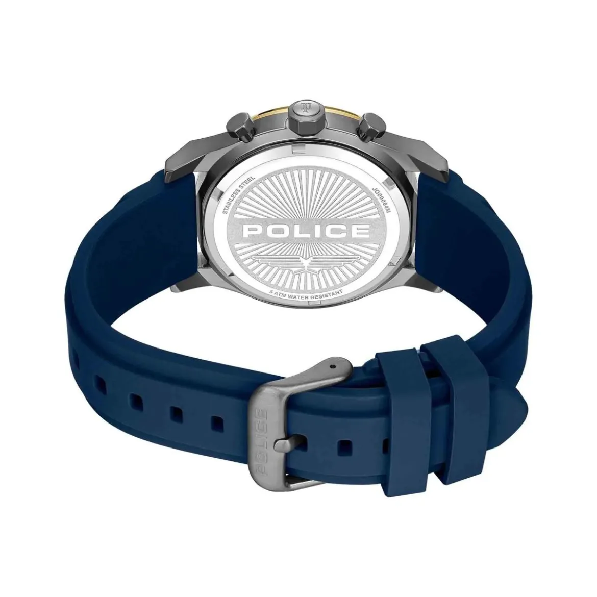 Police Quarzuhr Knotty blau Quarzuhr