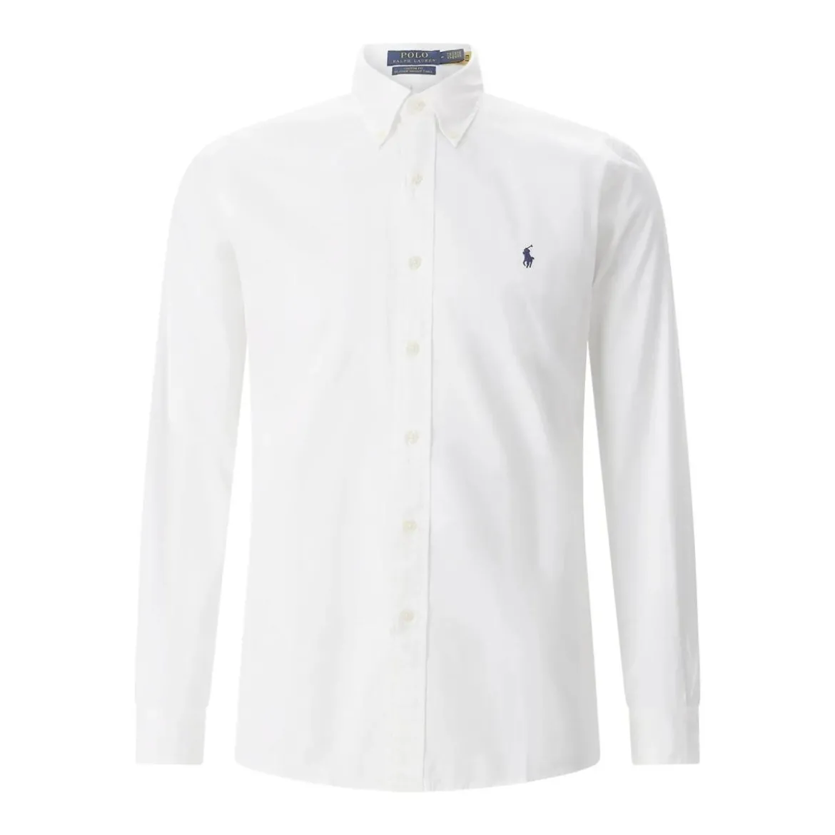 Polo Ralph Lauren Hemd mit Logo weiß Hemd