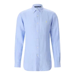 Polo Ralph Lauren Hemd mit Logo blau Hemd