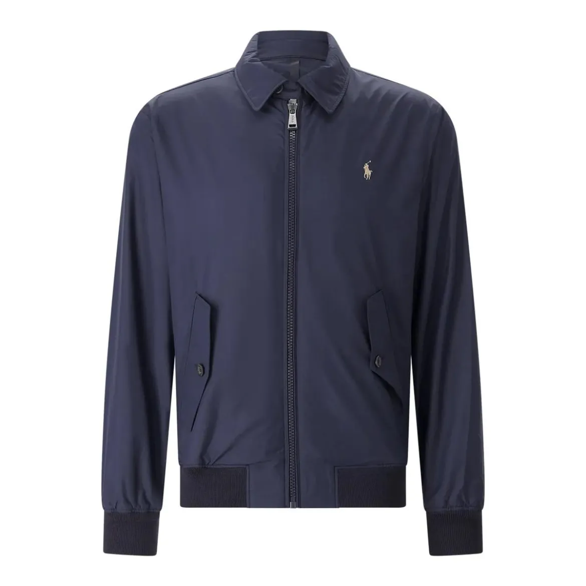 Polo Ralph Lauren Jacke mit Logo blau Übergangsjacke