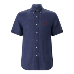 Polo Ralph Lauren Kurzarm-Hemd mit Logo mehrfarbig Hemd
