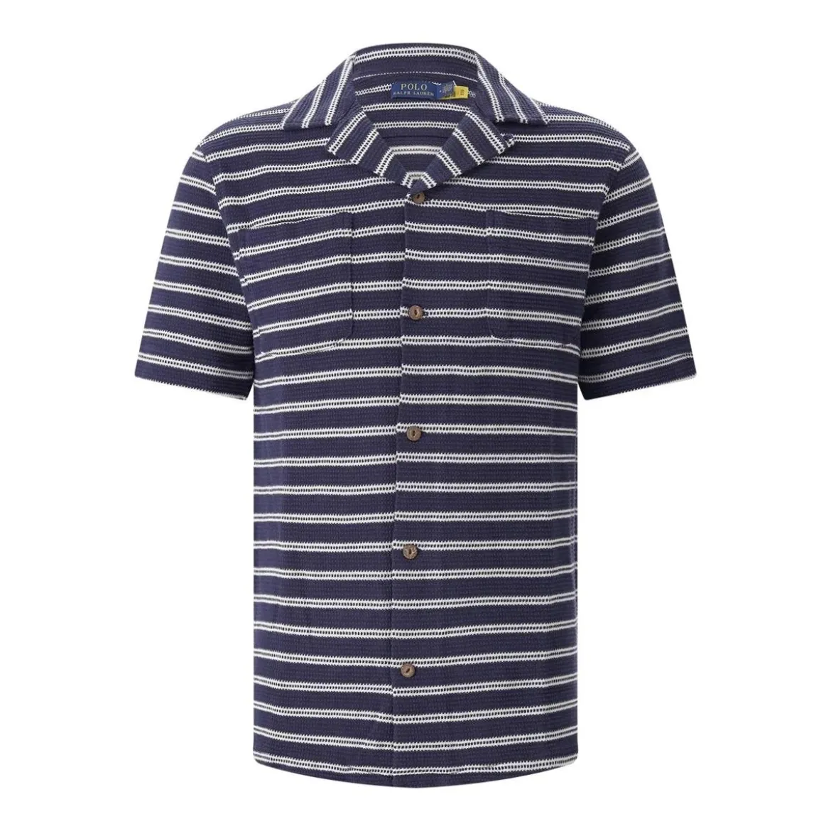 Polo Ralph Lauren Kurzarmhemd aus Baumwolle blau Hemd