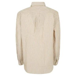 Polo Ralph Lauren Long-Sleeve Button-Up Shirt Neutrals Bluse