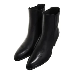 Polo Ralph Lauren P Chls Wstrn-Boots-Mid Boot Black Cowboy-Stiefel