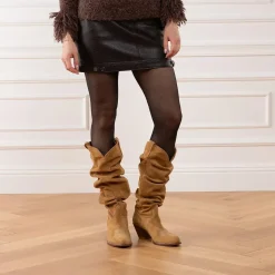 Polo Ralph Lauren Pl Slch Wst-Boots-Tall Boot Caramel Cowboy-Stiefel