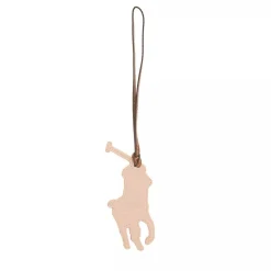Polo Ralph Lauren Pny Pl Charm Bag Charm Medium Ballet Pink Schlüsselanhänger