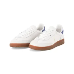 Polo Ralph Lauren Sneaker aus Rindsleder weiß Schnürschuhe
