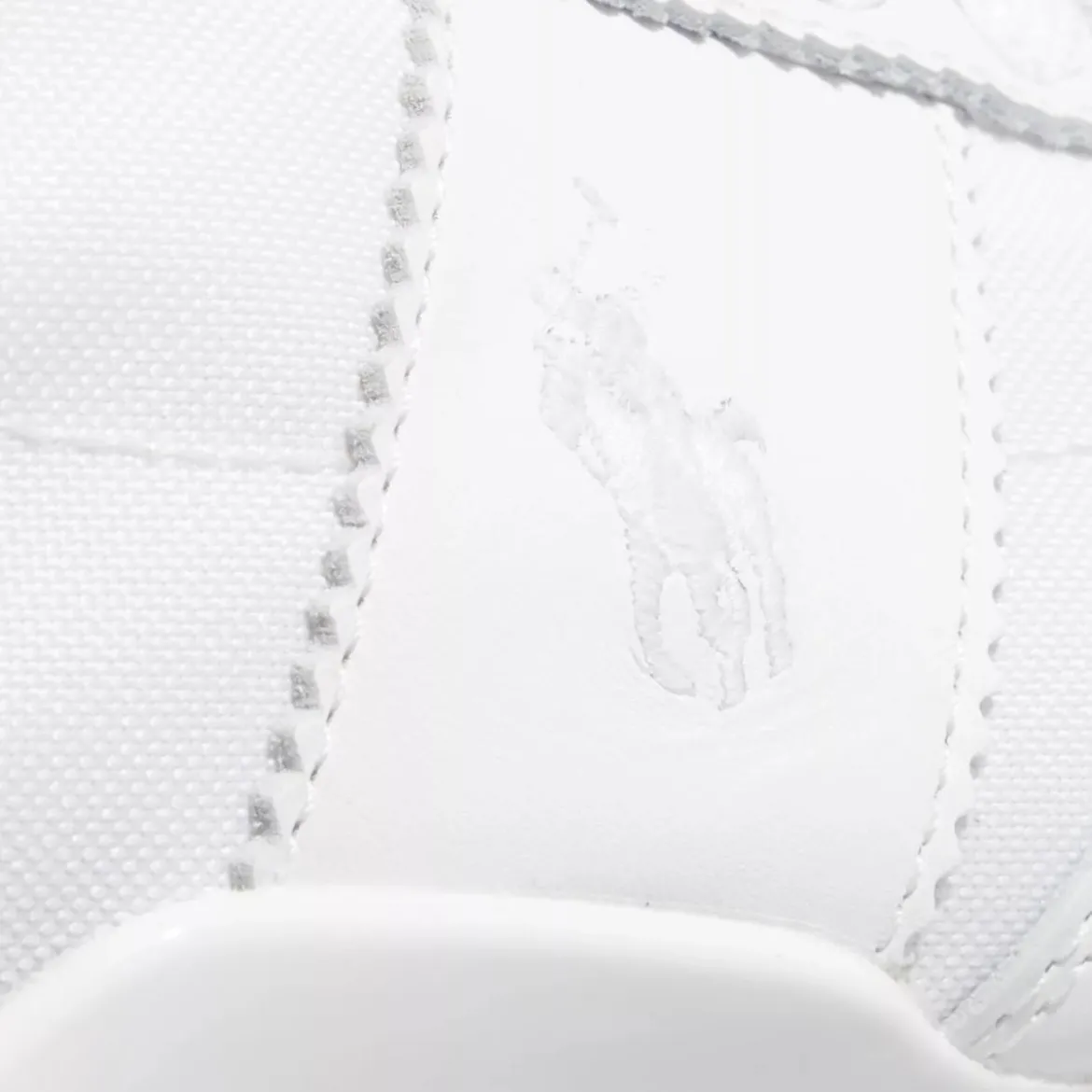 Polo Ralph Lauren Train 89 Pp-Sneakers-Low Top Lace White Low-Top-Sneaker