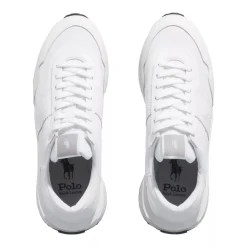 Polo Ralph Lauren Train 89 Pp-Sneakers-Low Top Lace White Low-Top-Sneaker