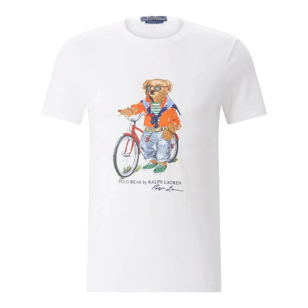 Polo Ralph Lauren T-Shirt mit Print weiß T-Shirt