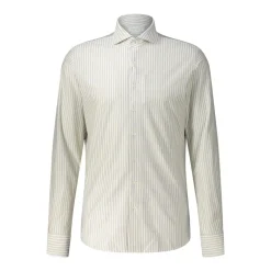PROFUOMO Gestreiftes Hemd beige Hemd