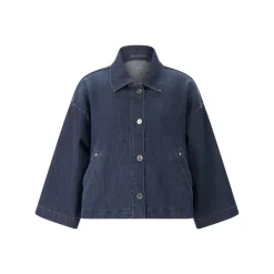 Raffaello Rossi Jeansjacke aus Baumwoll-Mix blau Übergangsjacke