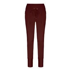 Raffaello Rossi Jersey-Hose Candy Dunkelrot Stoffhose