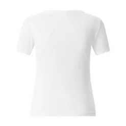 Rag & Bone Geripptes T-Shirt weiß Top
