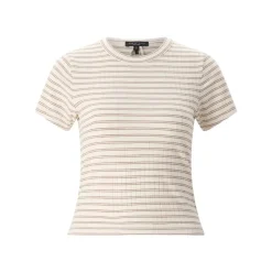 Rag & Bone Gestreiftes T-Shirt Luca braun T-Shirt