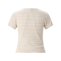 Rag & Bone Gestreiftes T-Shirt Luca braun T-Shirt