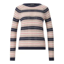 Rag & Bone Langarmshirt aus Seide-Baumwoll-Mix mehrfarbig T-Shirt