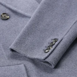 Rag & Bone Mantel aus Kaschmir-Woll-Mix blau Wintermantel