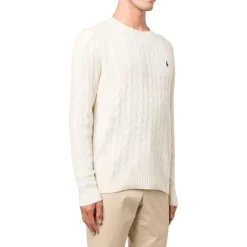 Ralph Lauren Polo Trui Wit Creme