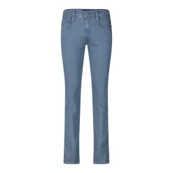REPLAY Jeans Anbass mit Hyperflex Blau Slim-Fit-Jeans