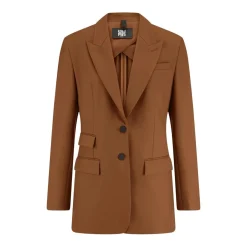 Riani Blazer aus Viskose-Mix braun Blazer