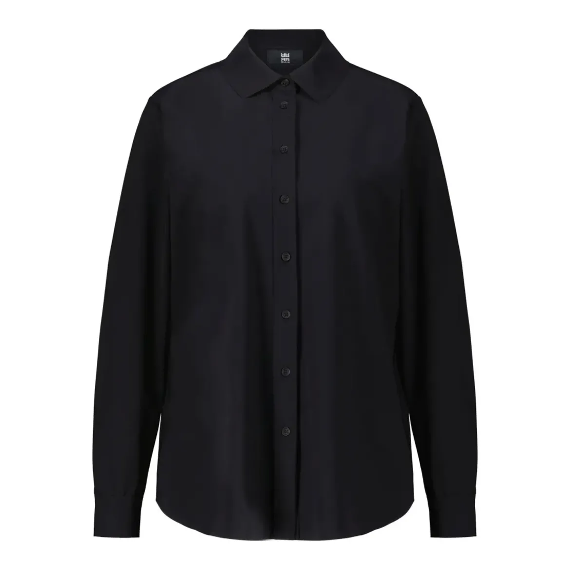 Riani Bluse aus elastischem Material Schwarz Bluse