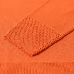 Riani Strickpullover aus Wolle orange Pullover
