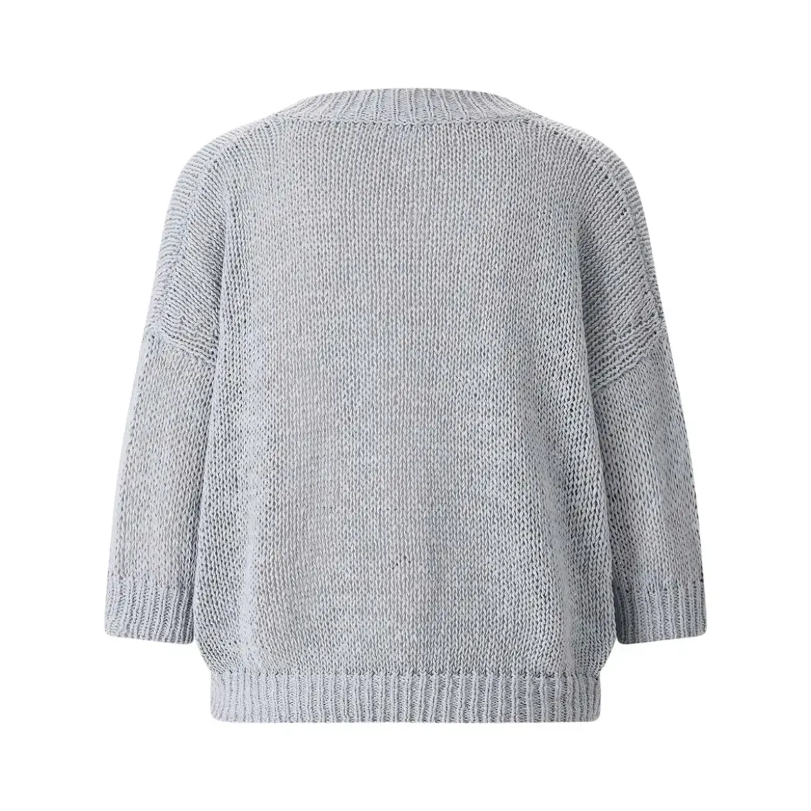 Roberto Collina Kurzarmpullover aus Baumwollmix lila Pullover