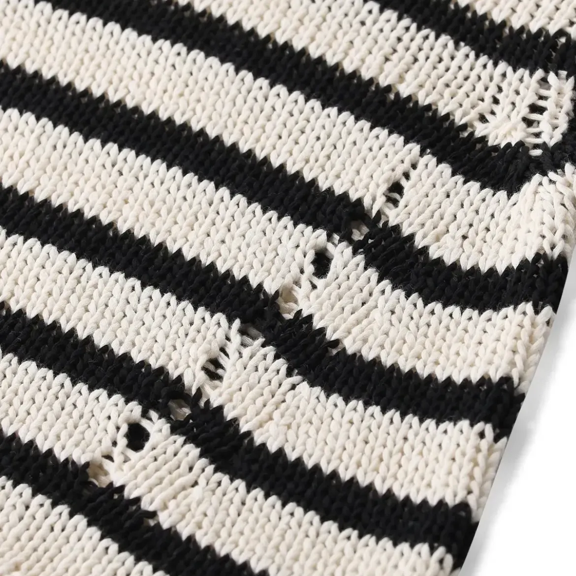 Roberto Collina Kurzarm-Strickpullover weiß Pullover