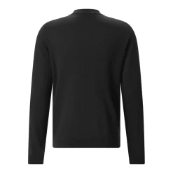Roberto Collina Longsleeve aus Merinowolle dunkelblau Pullover